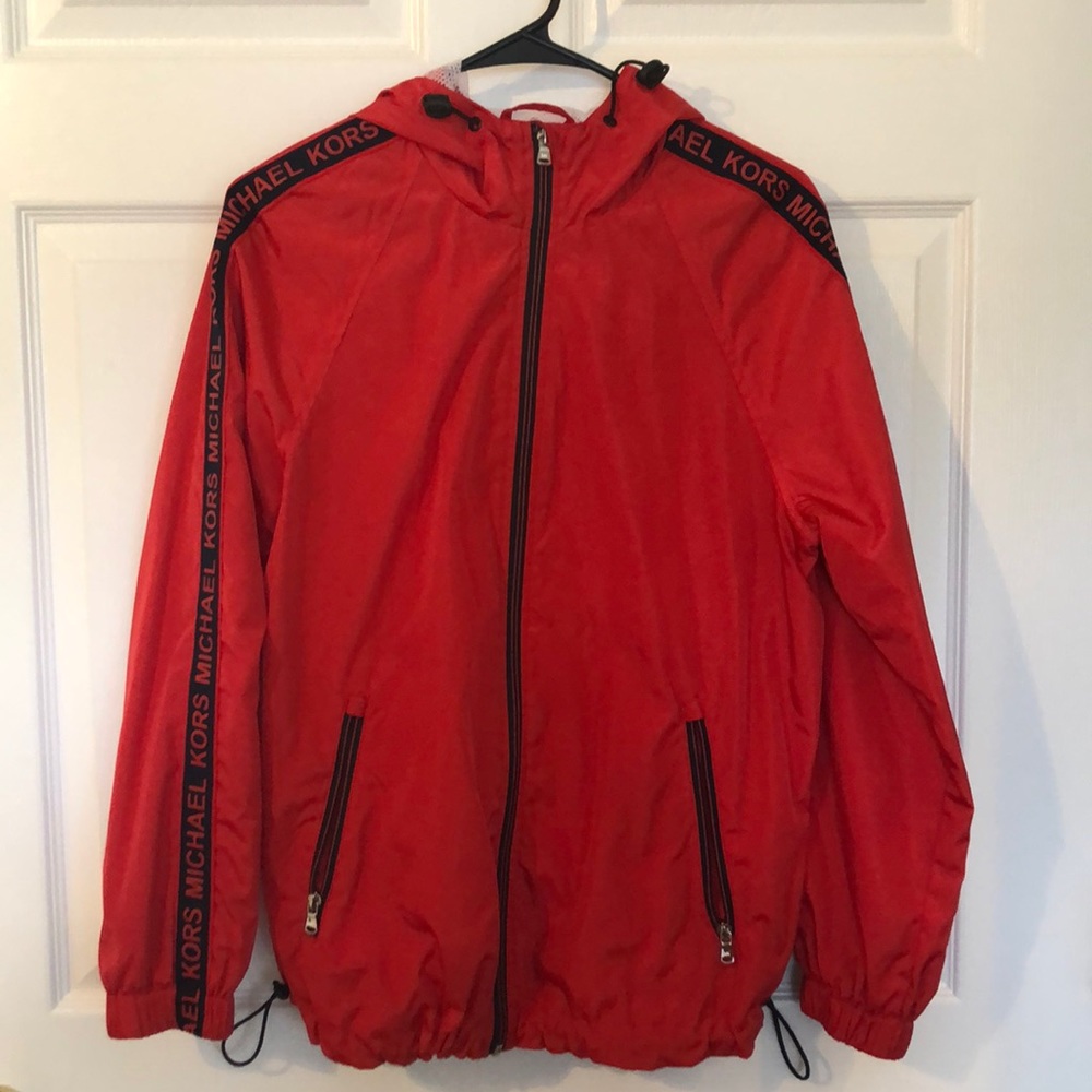 Red Michael Kors Jacket